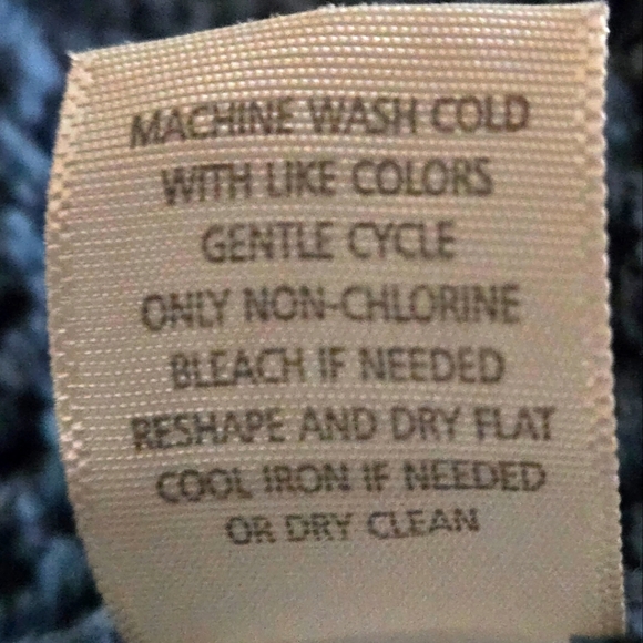 J.Jill Pure Jill Women's Blue Knit Sweater Tunic Length Hi Lo Hem Women M - Picture 11 of 12